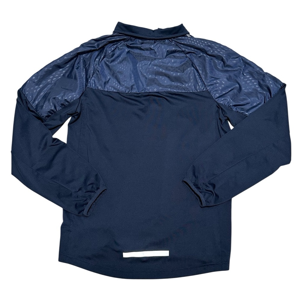 Men’s Russell Small 34 - 36 Full Zip Navy Blue Jacket Long Sleeve Dri-power 360 - Picture 4 of 8